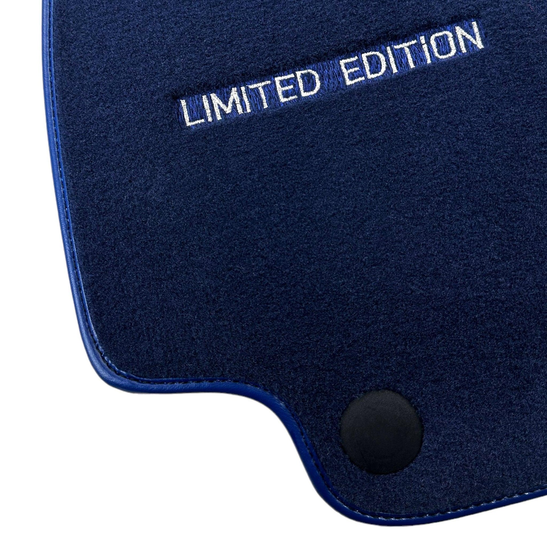 Dark Blue Floor Mats For Mercedes Benz E-Class W213 Sedan (2020-2023) | Limited Edition - AutoWin
