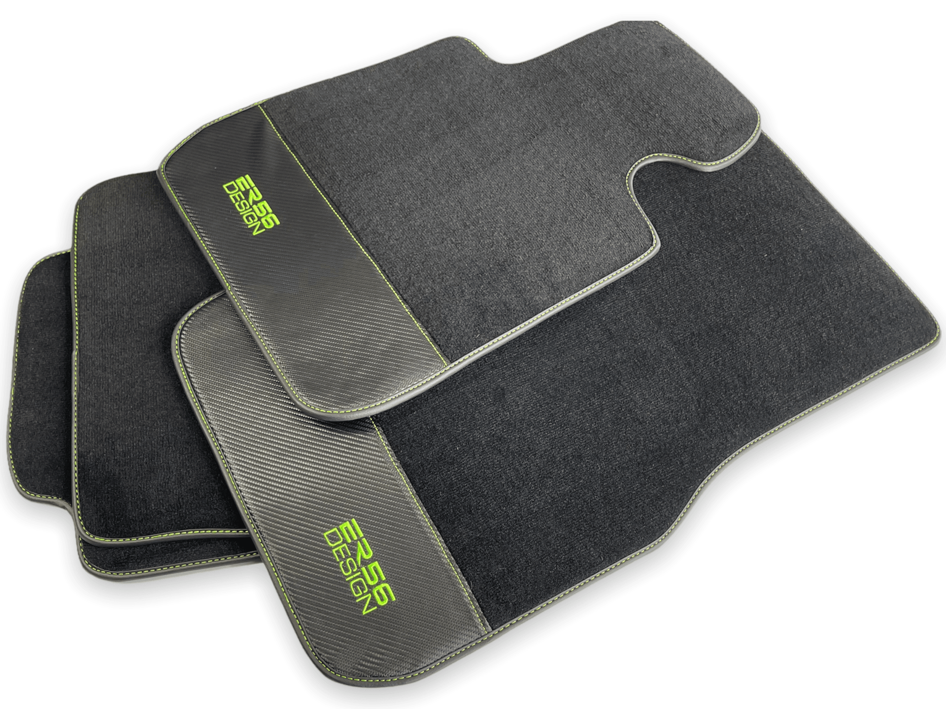Floor Mats For BMW 3 Series F30 Carbon Leather Er56 Design - AutoWin