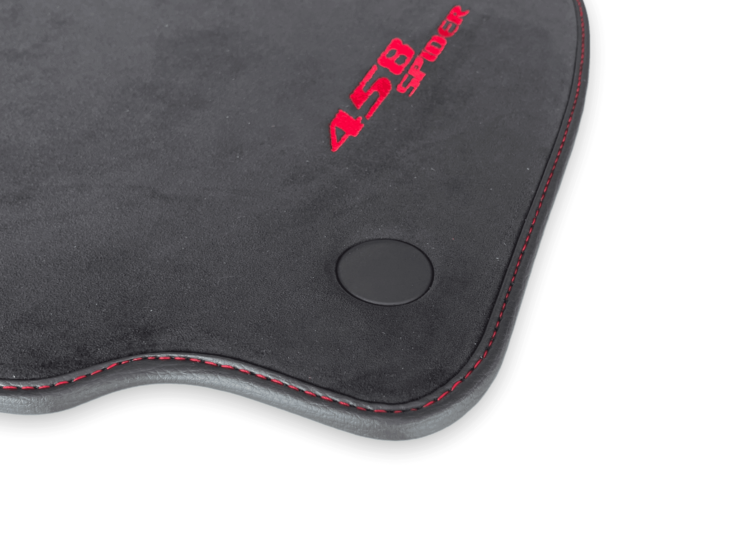 Floor Mats For Ferrari 458 Spider 2012-2015 Alcantara Leather - AutoWin