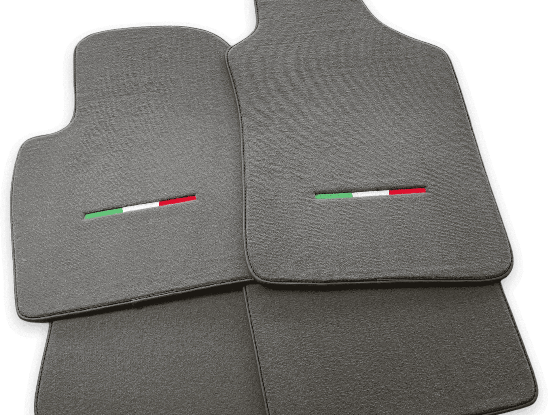 Gray Floor Mats for Fiat Punto Evo (2009-2012) 5 Doors - AutoWin
