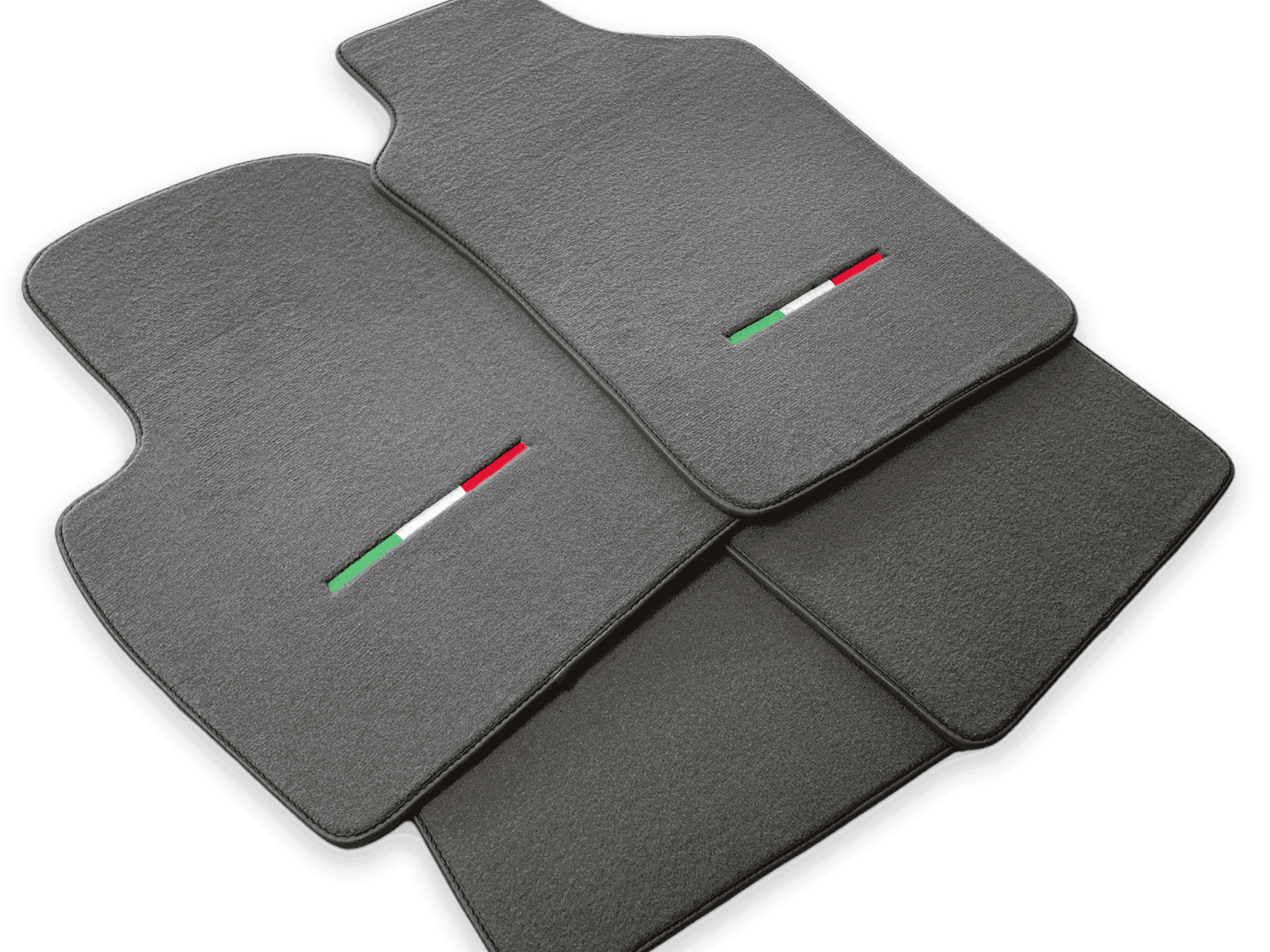 Gray Floor Mats for Fiat Punto Evo (2009-2012) 5 Doors - AutoWin