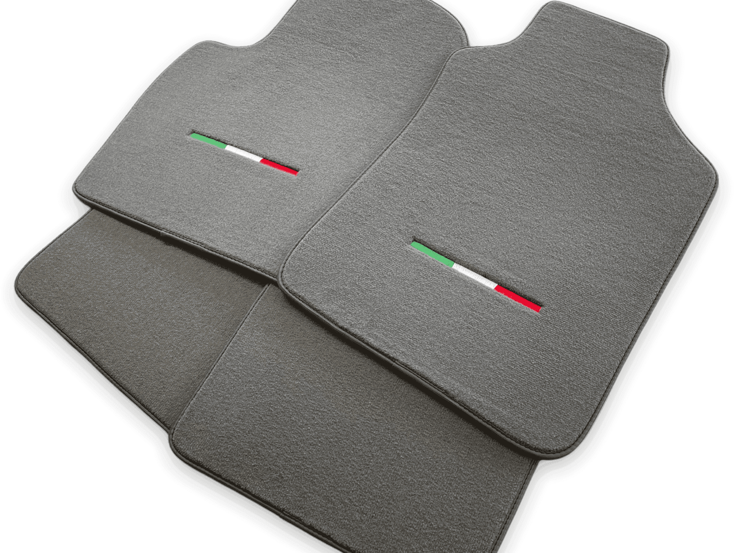 Gray Floor Mats for Fiat Punto Evo (2009-2012) 5 Doors - AutoWin