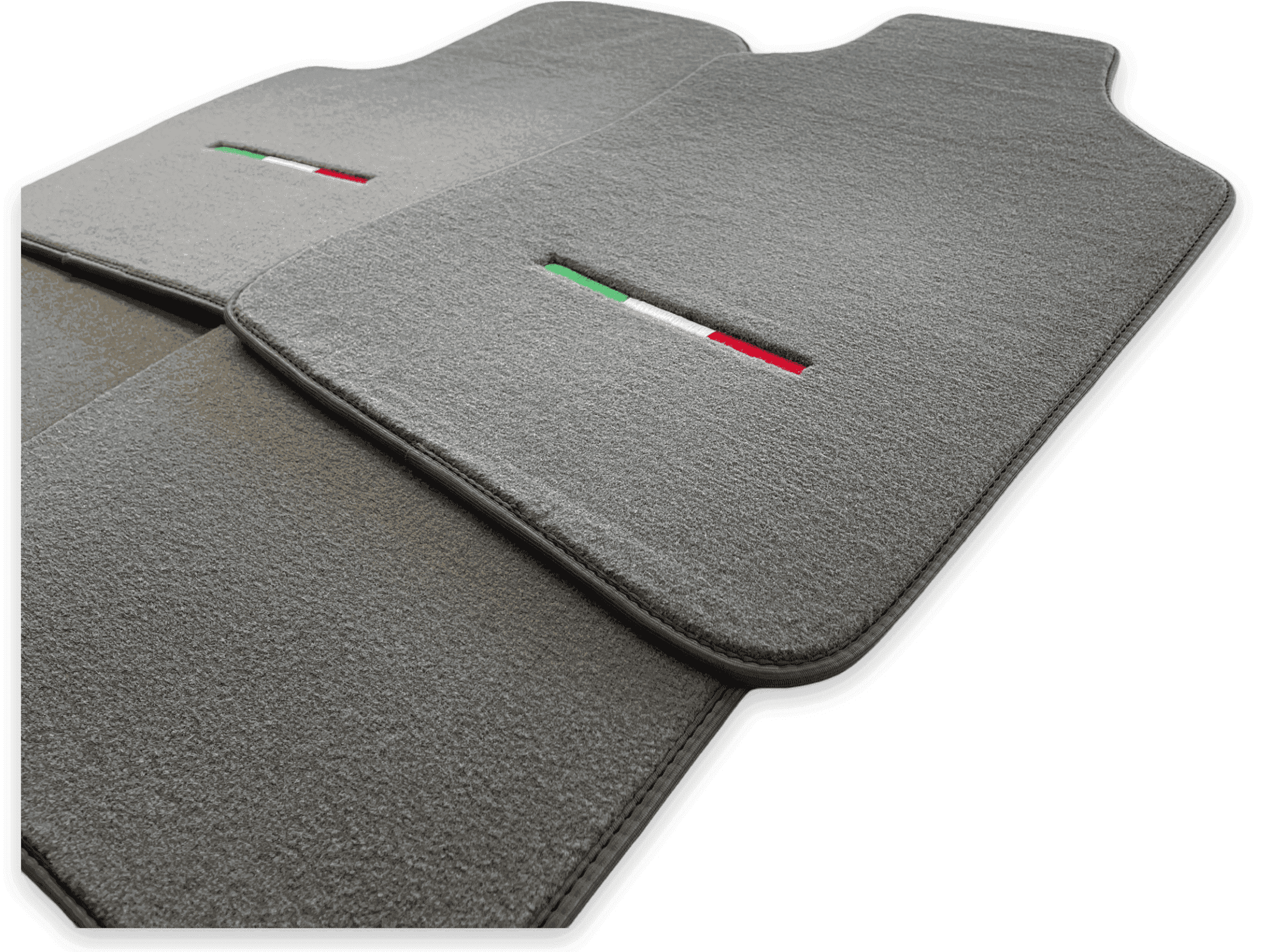 Gray Floor Mats for Fiat Punto Evo (2009-2012) 5 Doors - AutoWin