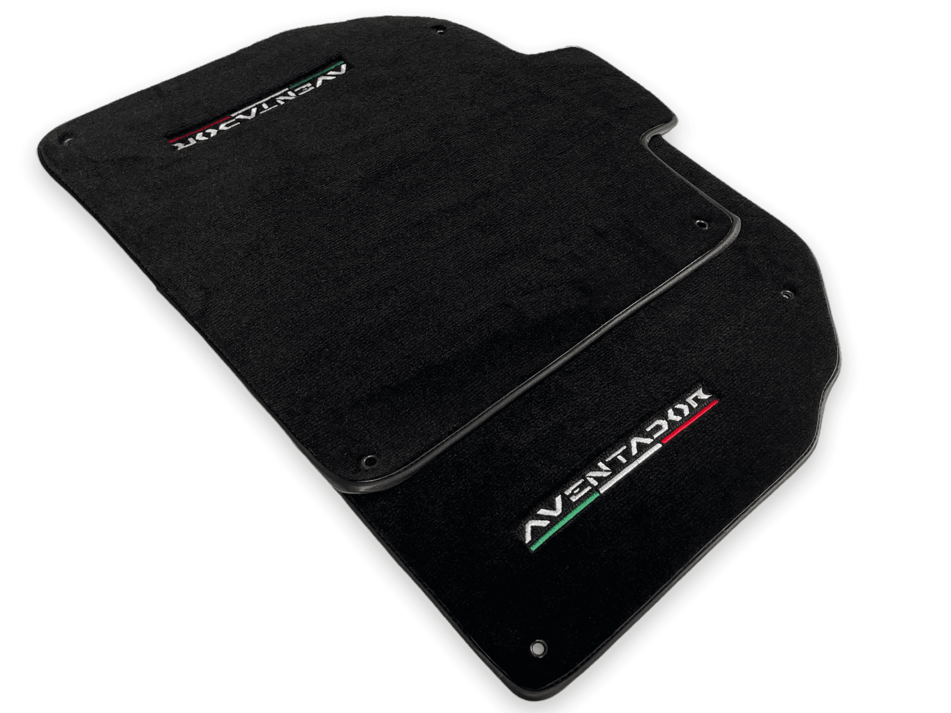 Floor Mats for Lamborghini Aventador Black Color - AutoWin