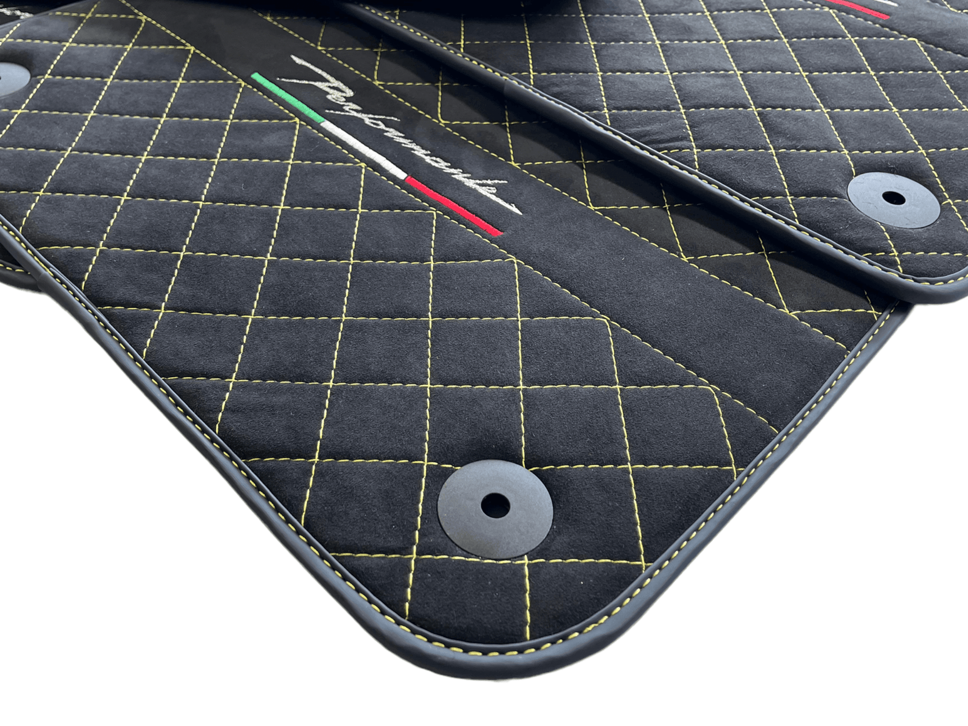 Floor Mats For Lamborghini Urus Performante Alcantara Leather - AutoWin