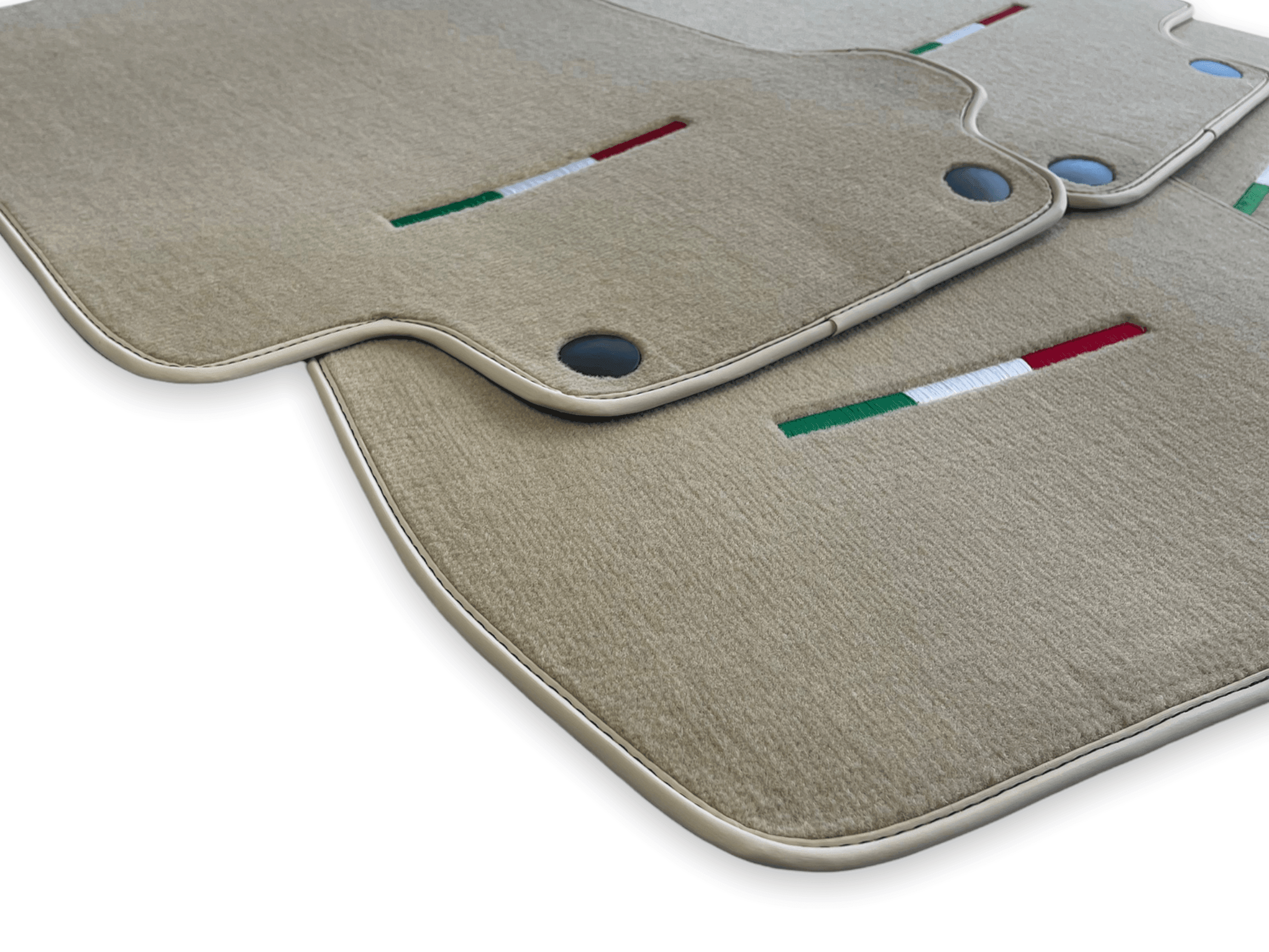Floor Mats For Maserati GranTurismo (2007-2019) Beige IT Edition - AutoWin