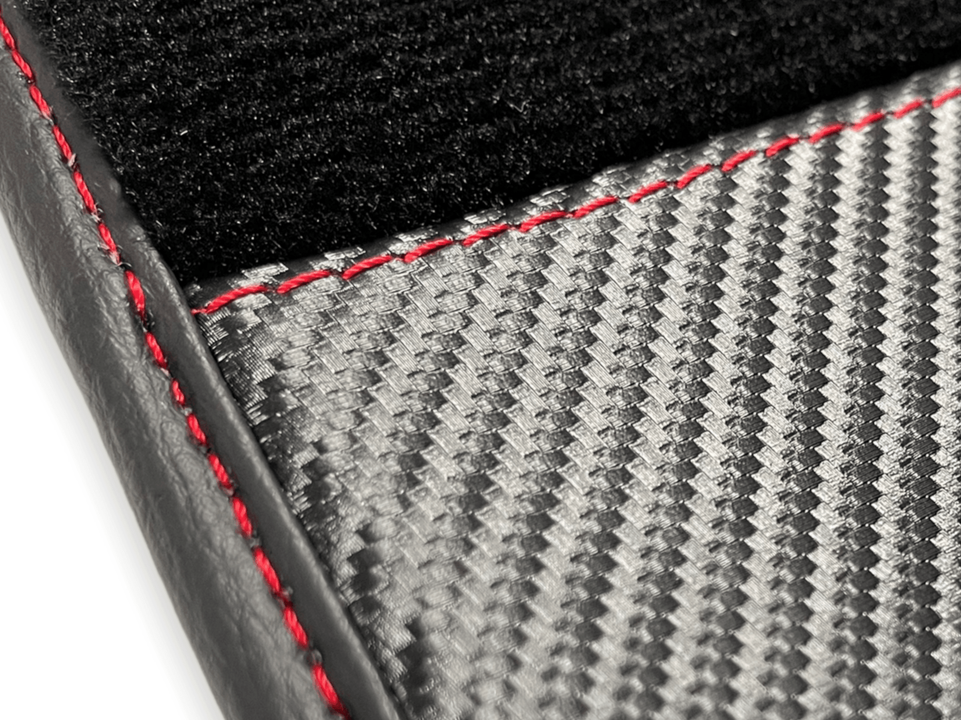 Floor Mats For McLaren 720S Black Tailored Carpets With Carbon - AutoWin