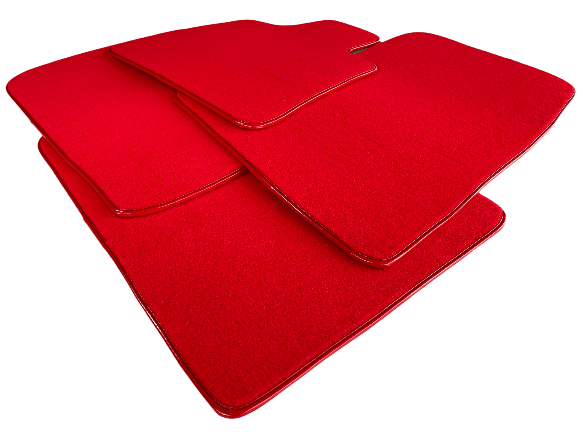 Floor Mats For Rolls Royce Phantom Drophead Coupe 2007–2016 Red - AutoWin