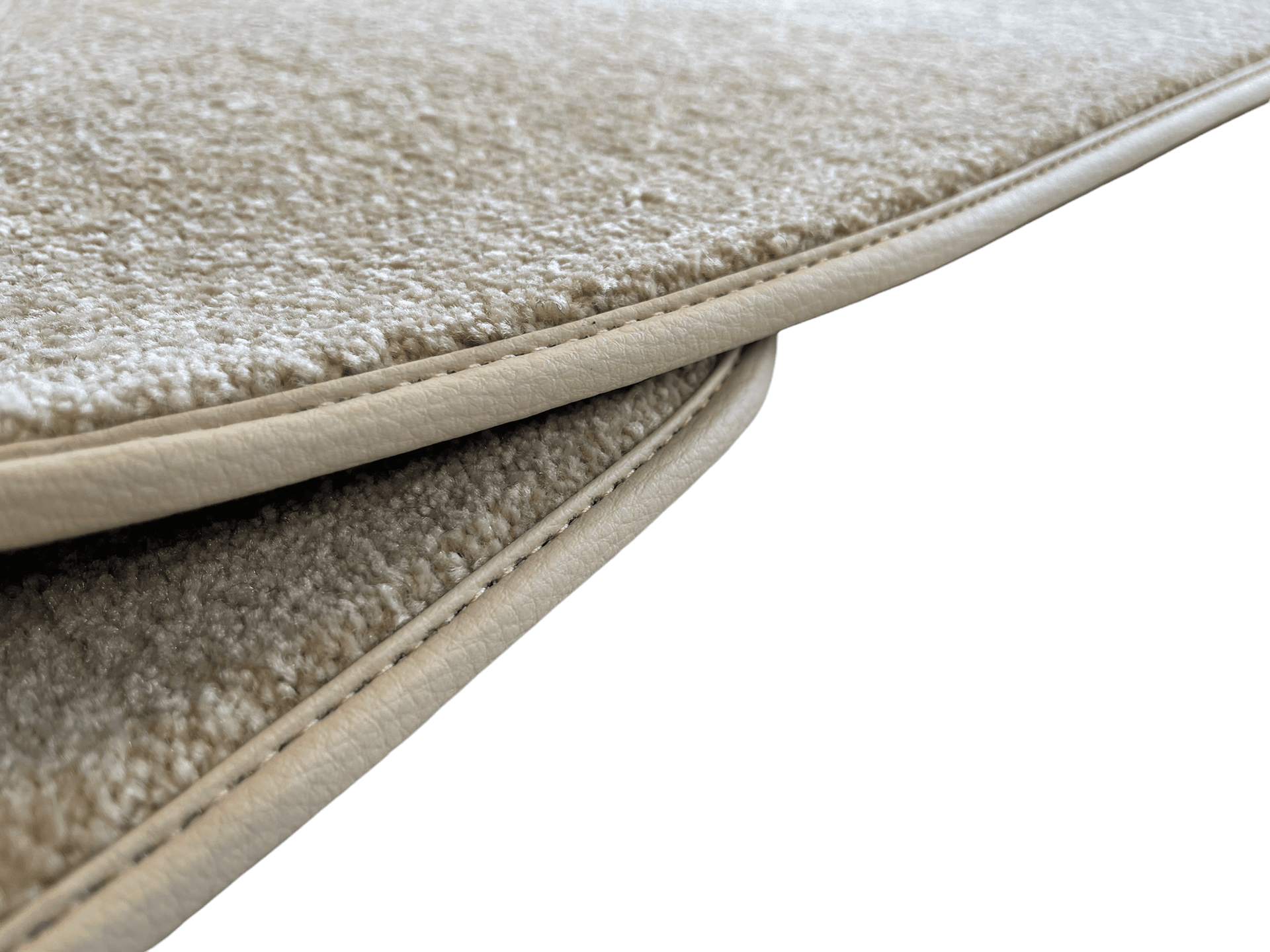 Floor Mats For Rolls Royce Shadow 1965-1977 Beige Luxury Quality - AutoWin