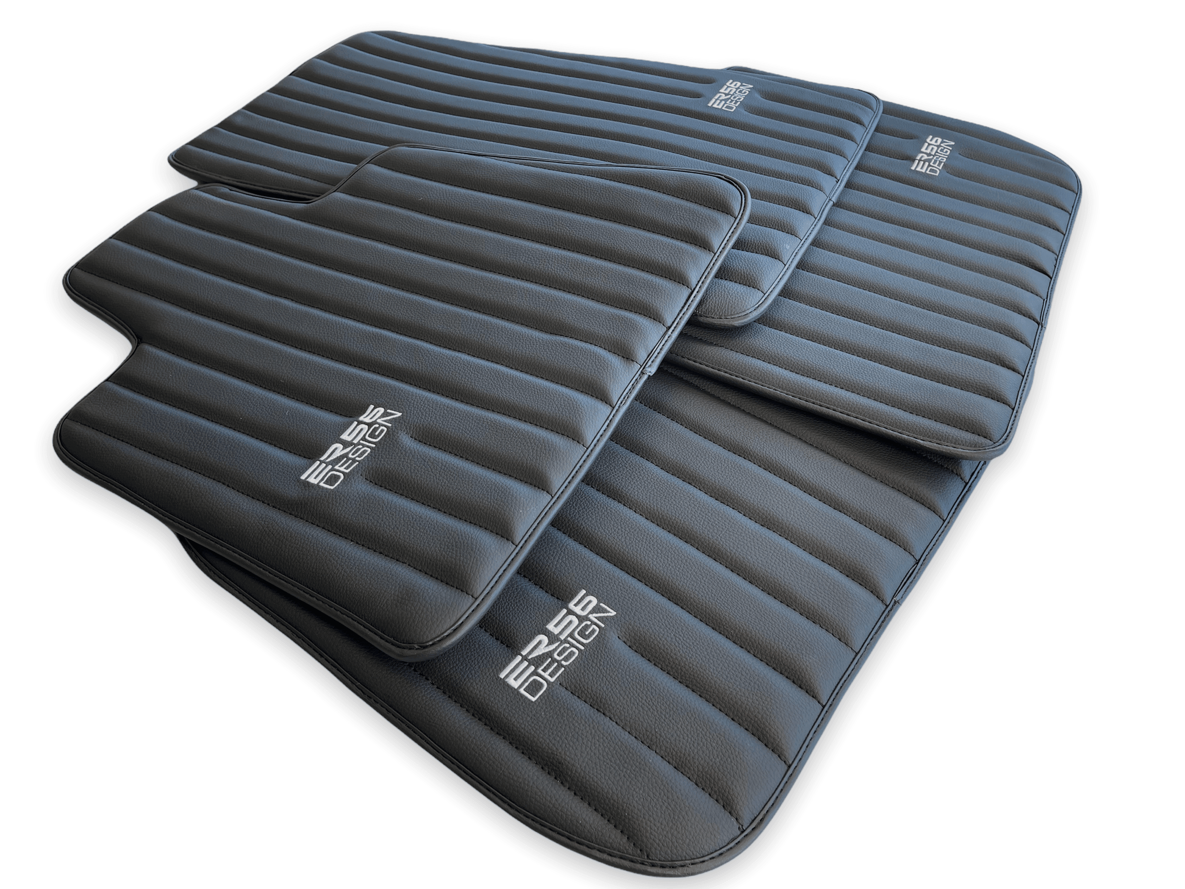 Floor Mats For Rolls Royce Wraith 2013-2023 Leather ER56 Design - AutoWin