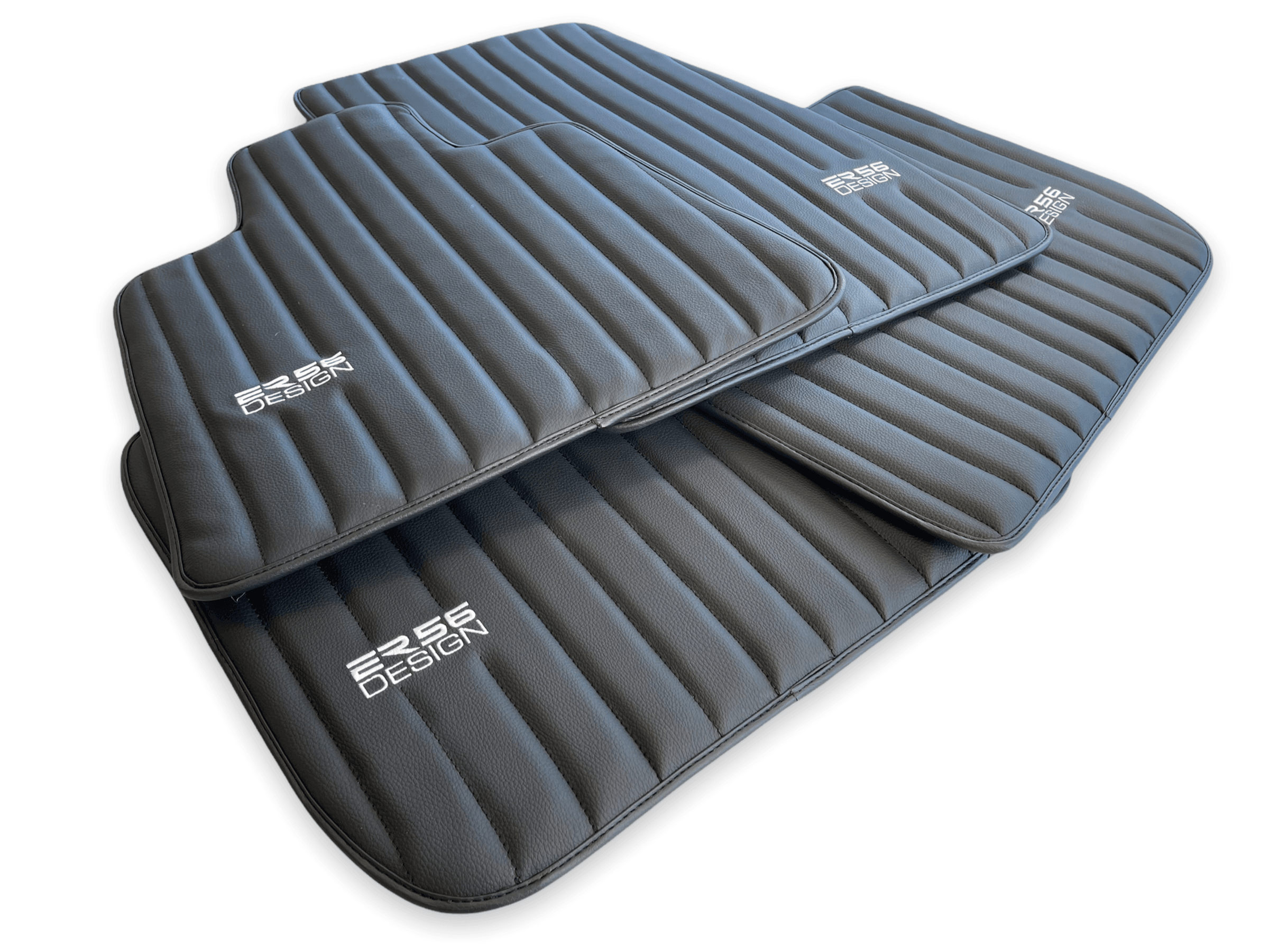 Floor Mats For Rolls Royce Wraith 2013-2023 Leather ER56 Design - AutoWin