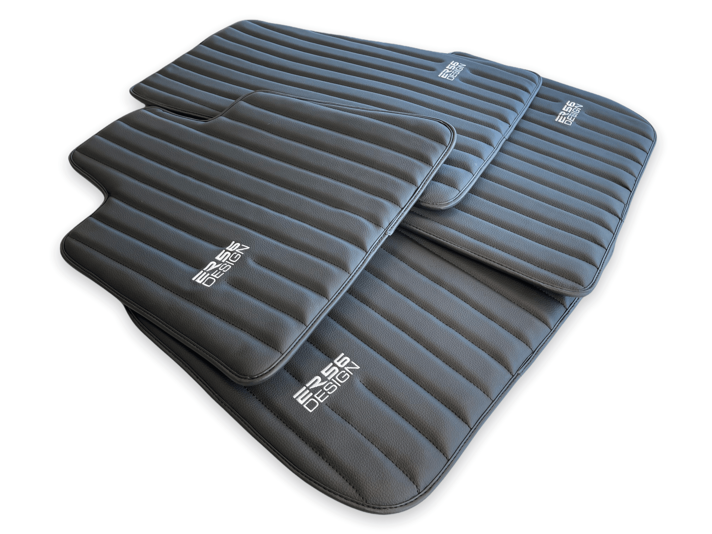 Floor Mats For Rolls Royce Wraith 2013-2023 Leather ER56 Design - AutoWin