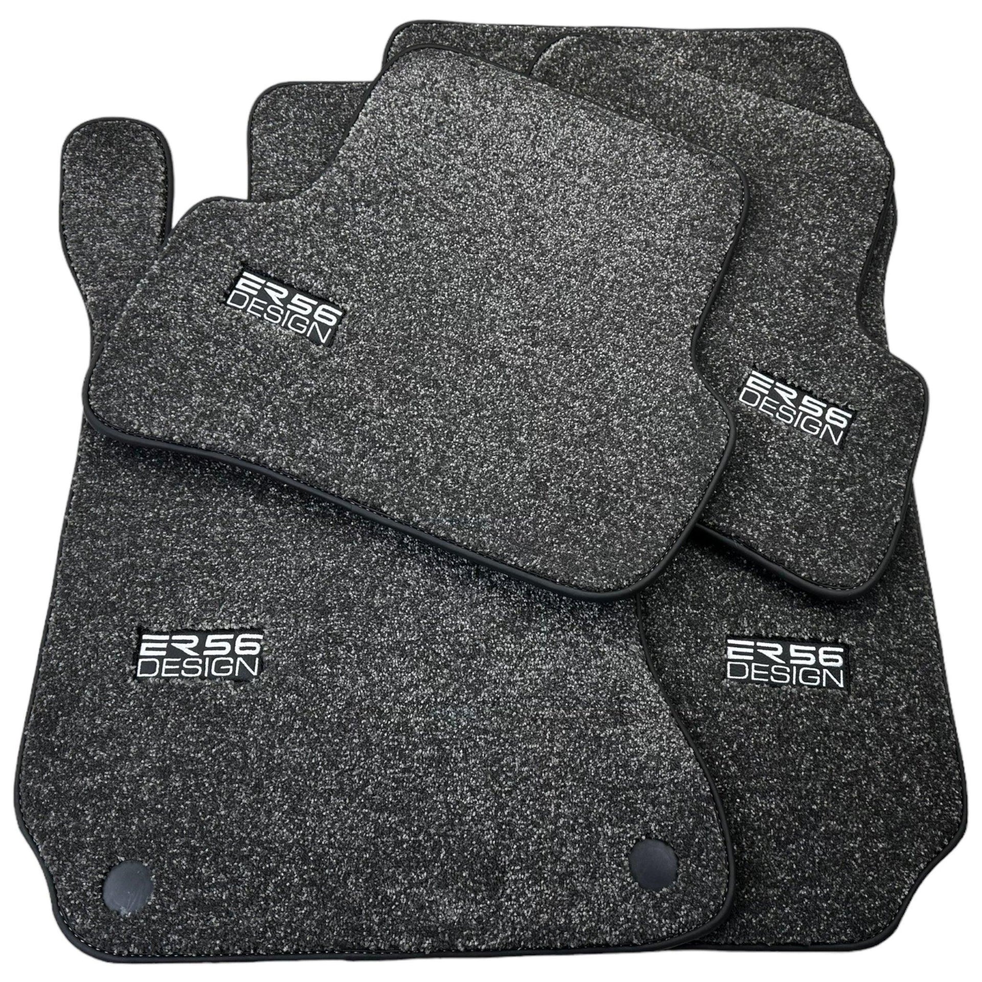 Gray Luxury Floor Mats For Mercedes Benz E-Class W214 Sedan (2023-2024) | ER56 Design - AutoWin