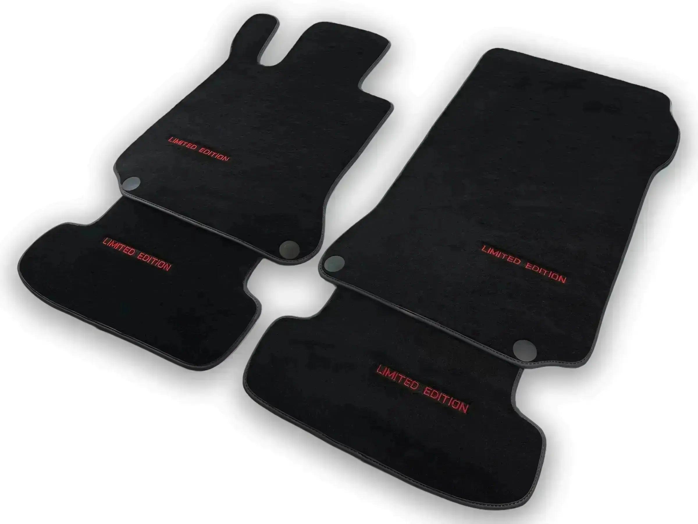 Gray Luxury Floor Mats For Mercedes Benz GLK-Class X204 (2012-2015) | ER56 Design - AutoWin