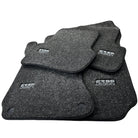 Gray Luxury Floor Mats For Mercedes Benz S-Class W220 (1998-2005) Short Wheelbase | ER56 Design - AutoWin