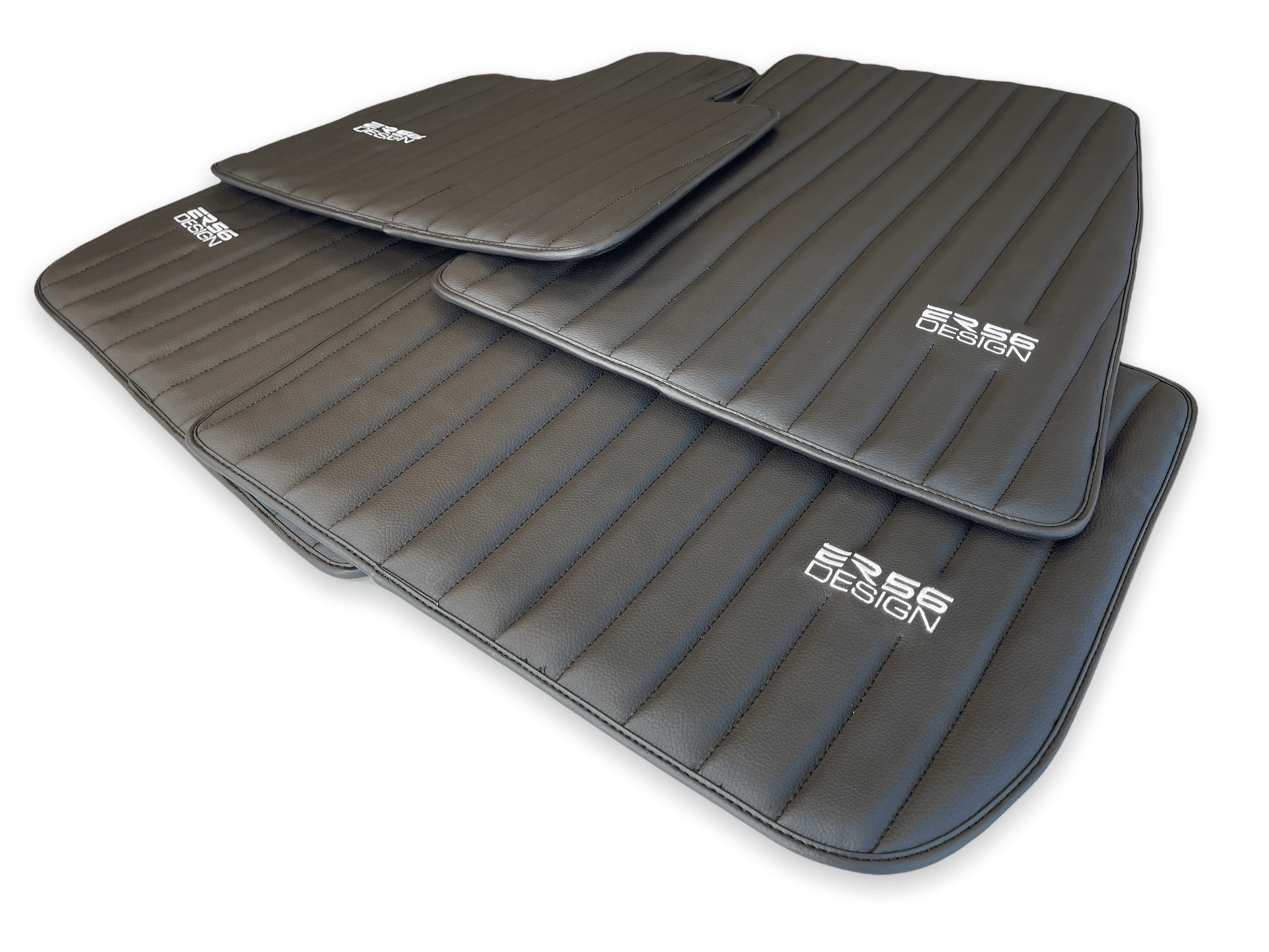 Leather Floor Mats For Rolls Royce Dawn RR6 2016-2023 ER56 Design Brand - AutoWin