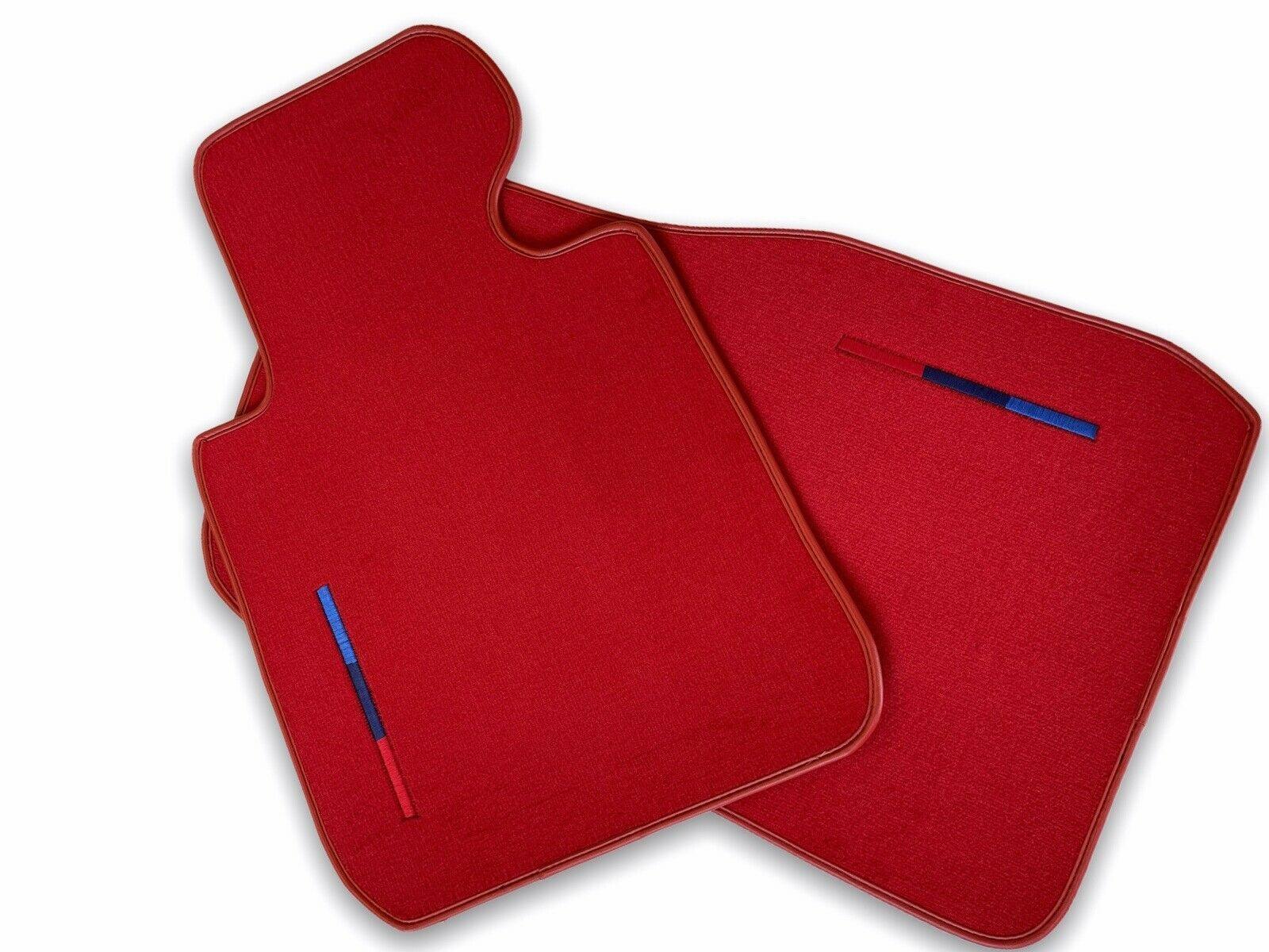 Red Mats For BMW 3 Series E36 Convertible With M Package - AutoWin