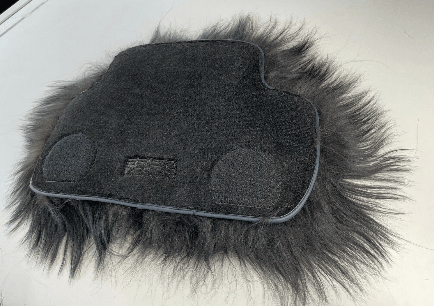 Sheepskin Floor Mats For Rolls Royce Shadow 1965-1977 Er56 Design Brand - AutoWin