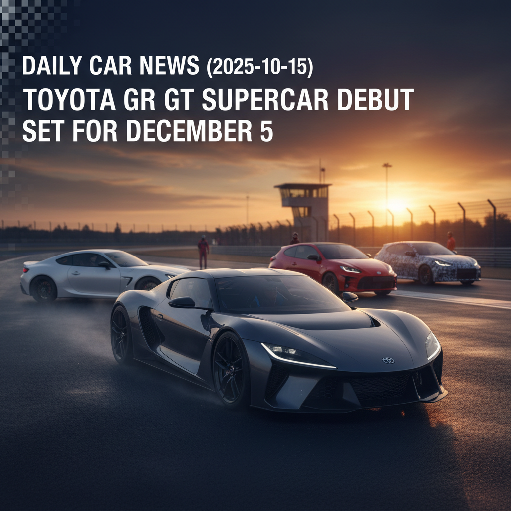 Today’s Road Brief: Toyota GR GT Supercar Locks In Its Date, Ford’s Workhorse Gets Smarter, and Two Value SUVs Set Their Sights on Australia