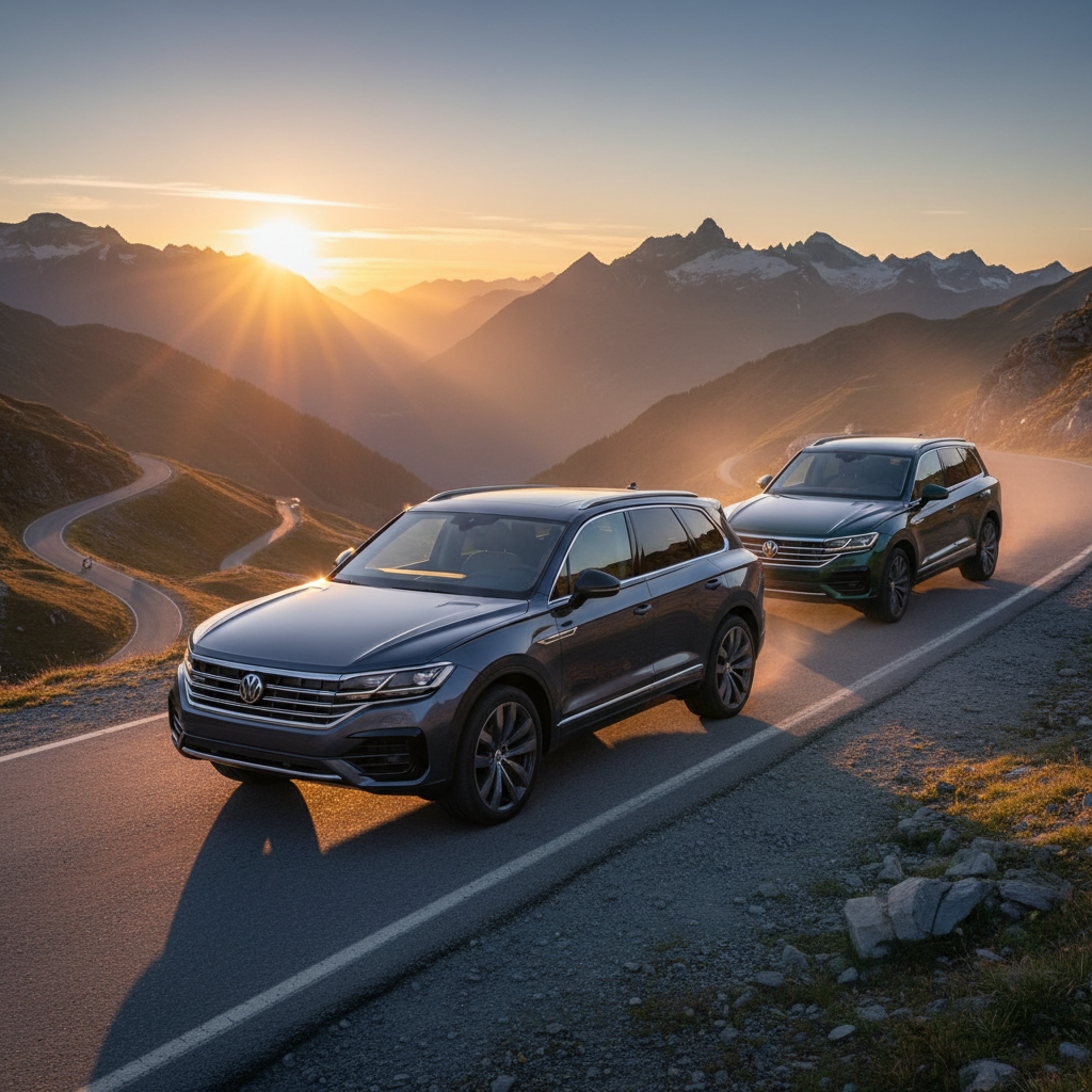 Daily Auto Brief: Touareg’s swan song, a baby Bronco with a plug, bargain EVs, and one very confused robotaxi