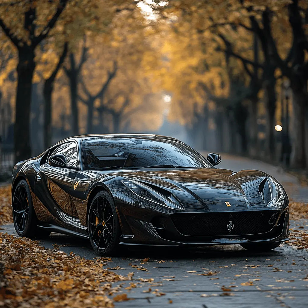 Experience the Ferrari 812 GTS: Enhance with AutoWin Mats