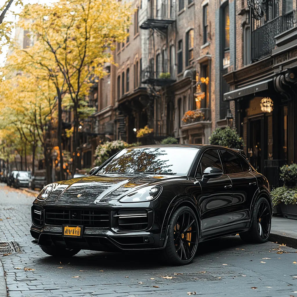 Porsche Cayenne with Custom AutoWin Floor Mats