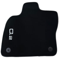 Black Floor Mats for Audi Q2 (2016-2020) - AutoWin