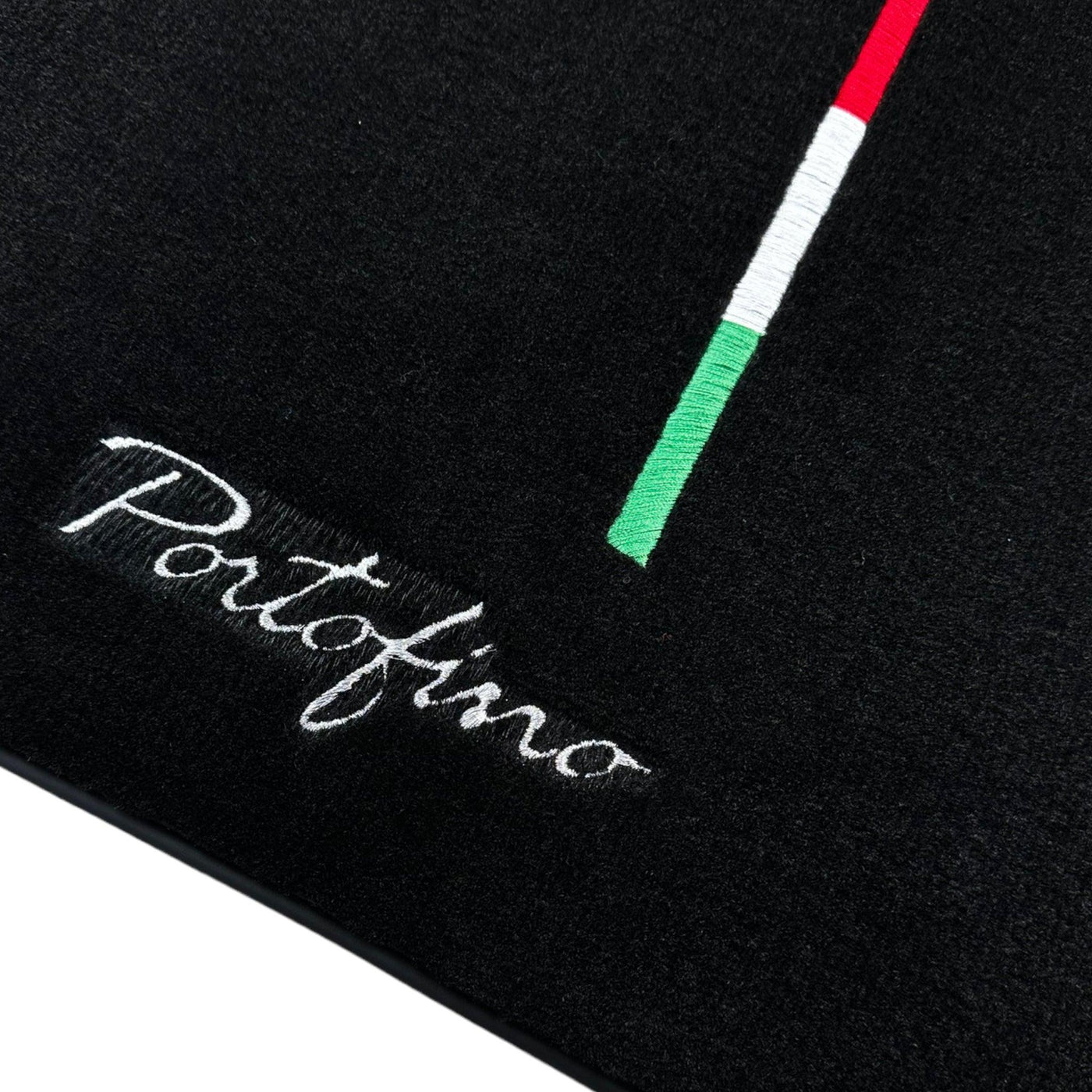 Black Floor Mats for Ferrari Portofino (2018-2023) Italian Edition - AutoWin