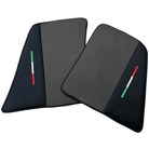 Gray Floor Mats for Ferrari 296 GTS (2022-2024) with Leather - AutoWin