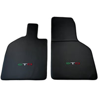 Carbon Fiber Black Floor Mats for Lamborghini Huracan STO - AutoWin