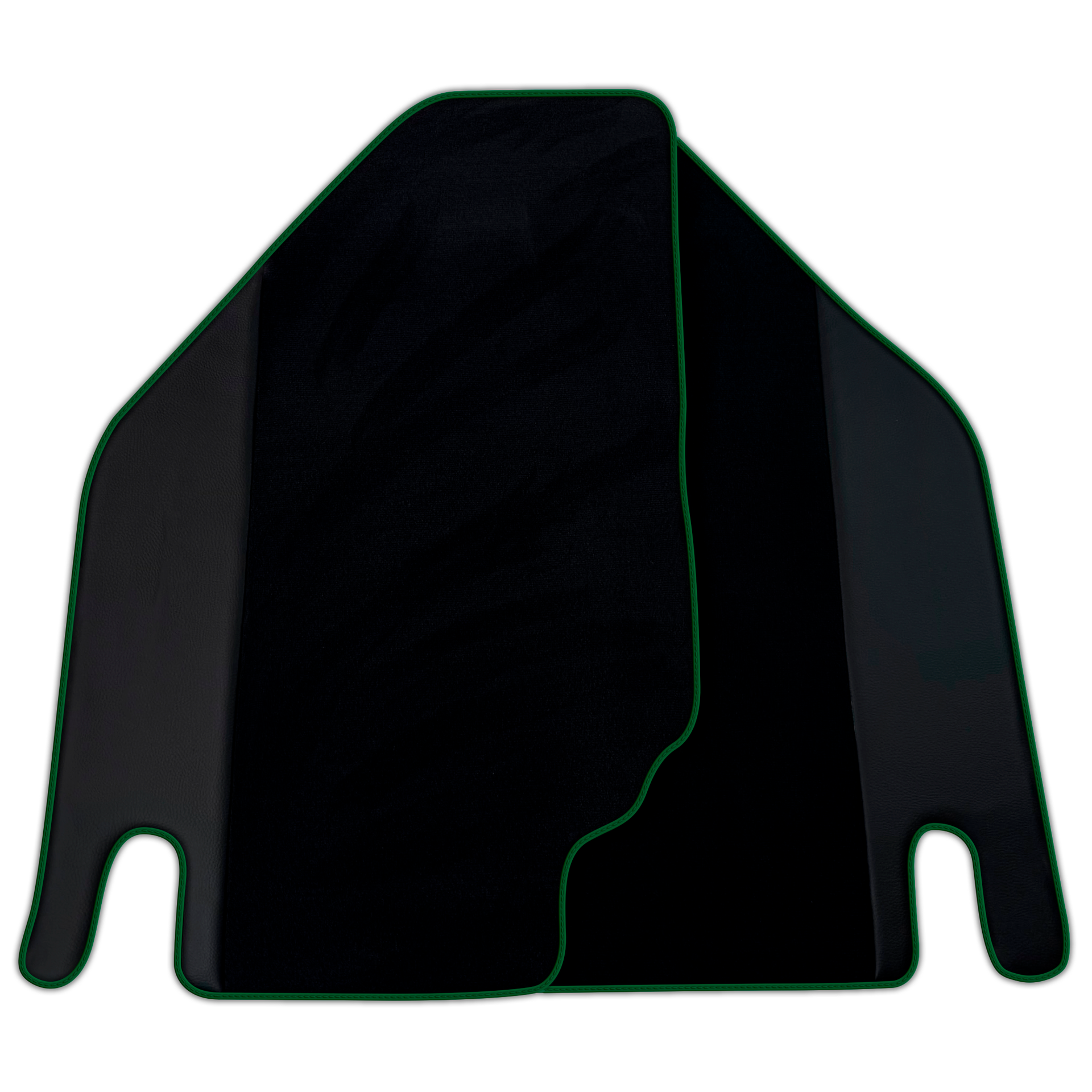 Lamborghini Countach Black Floor Mats (1974-1990) - Premium Leather