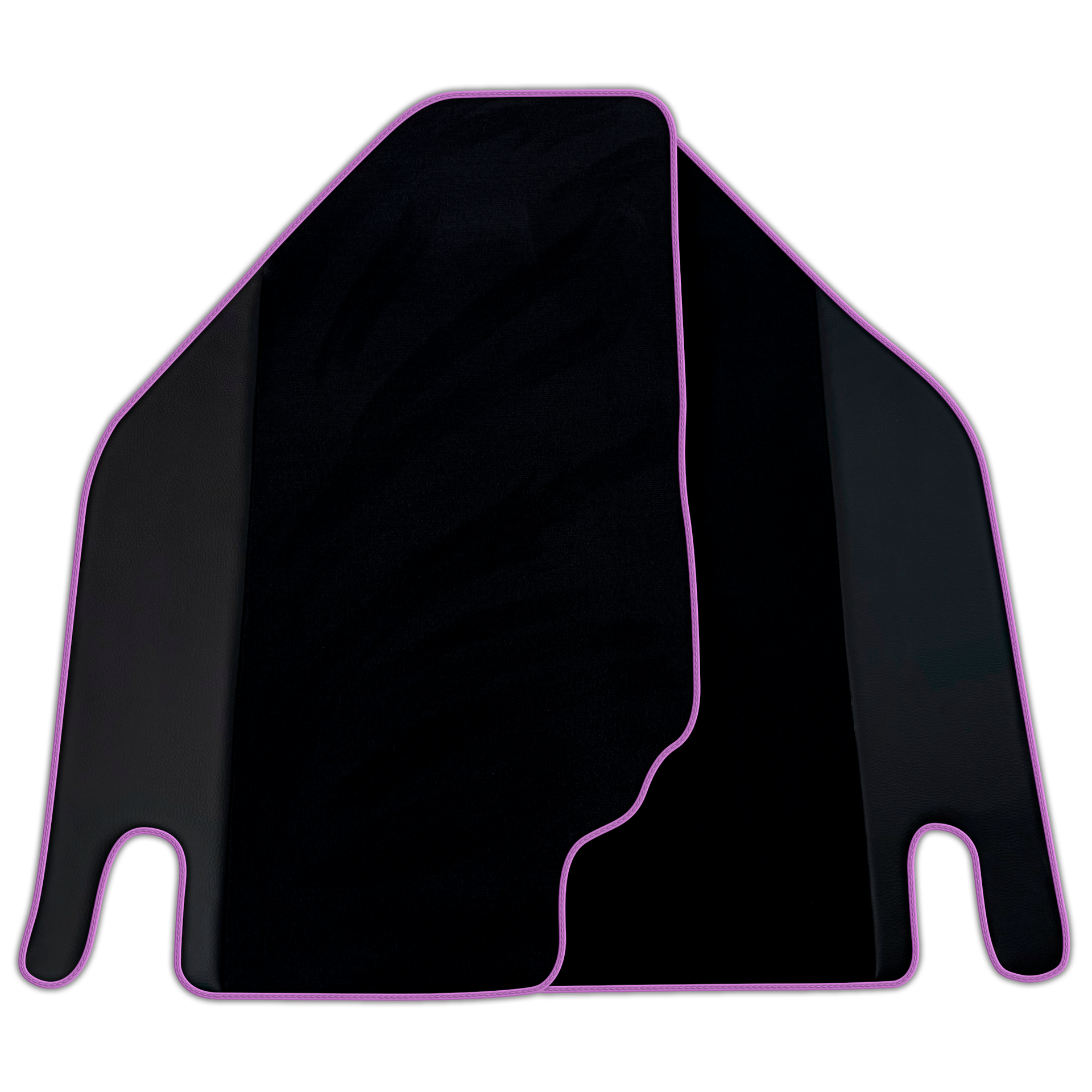 Lamborghini Countach Black Floor Mats (1974-1990) - Premium Leather
