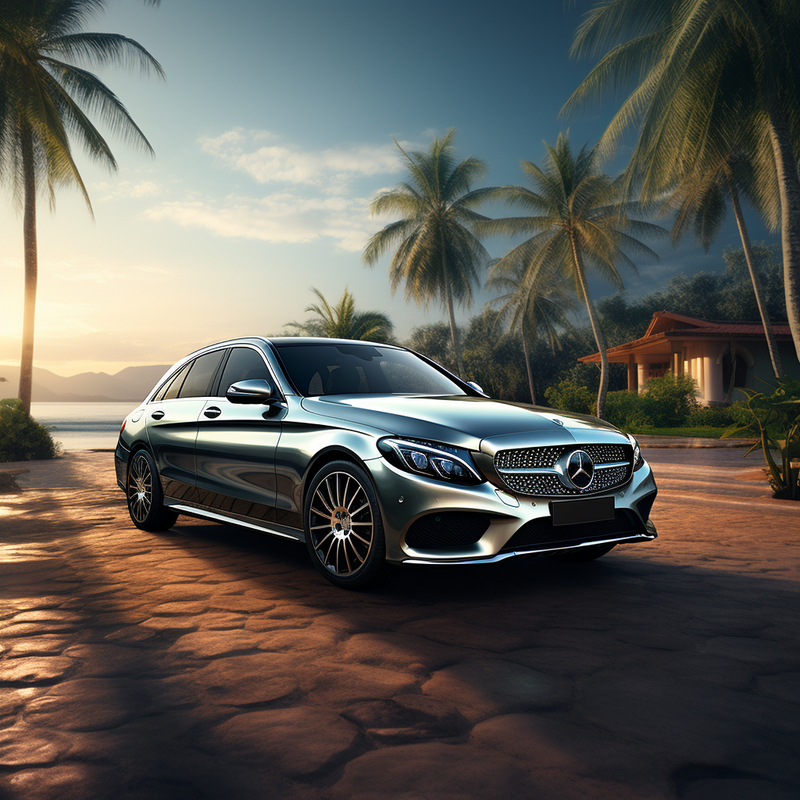 Elevate Your Mercedes-Benz C-Class S205 Wagon (2014-2018) with Autowin's Premium Floor Mats