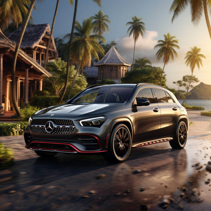 Elevate Your Mercedes GLA - H247 (2021-2023) Hybrid with Autowin's Premium Floor Mats