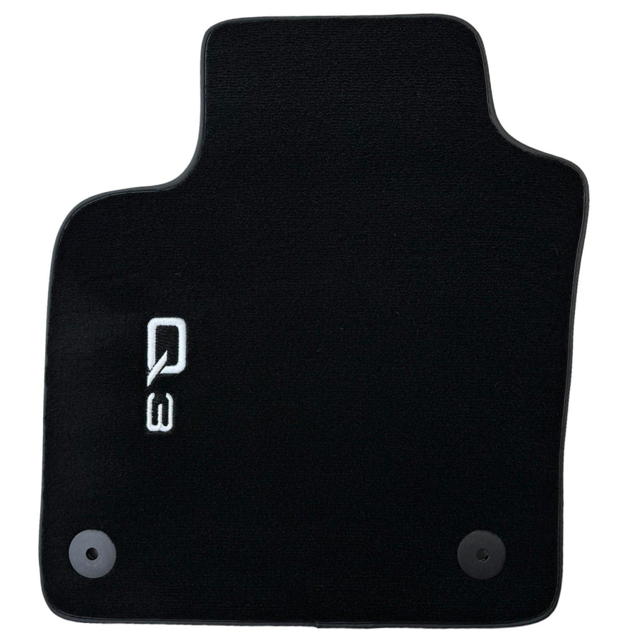 Black Floor Mats for Audi Q3 8U (2011-2018) - AutoWin