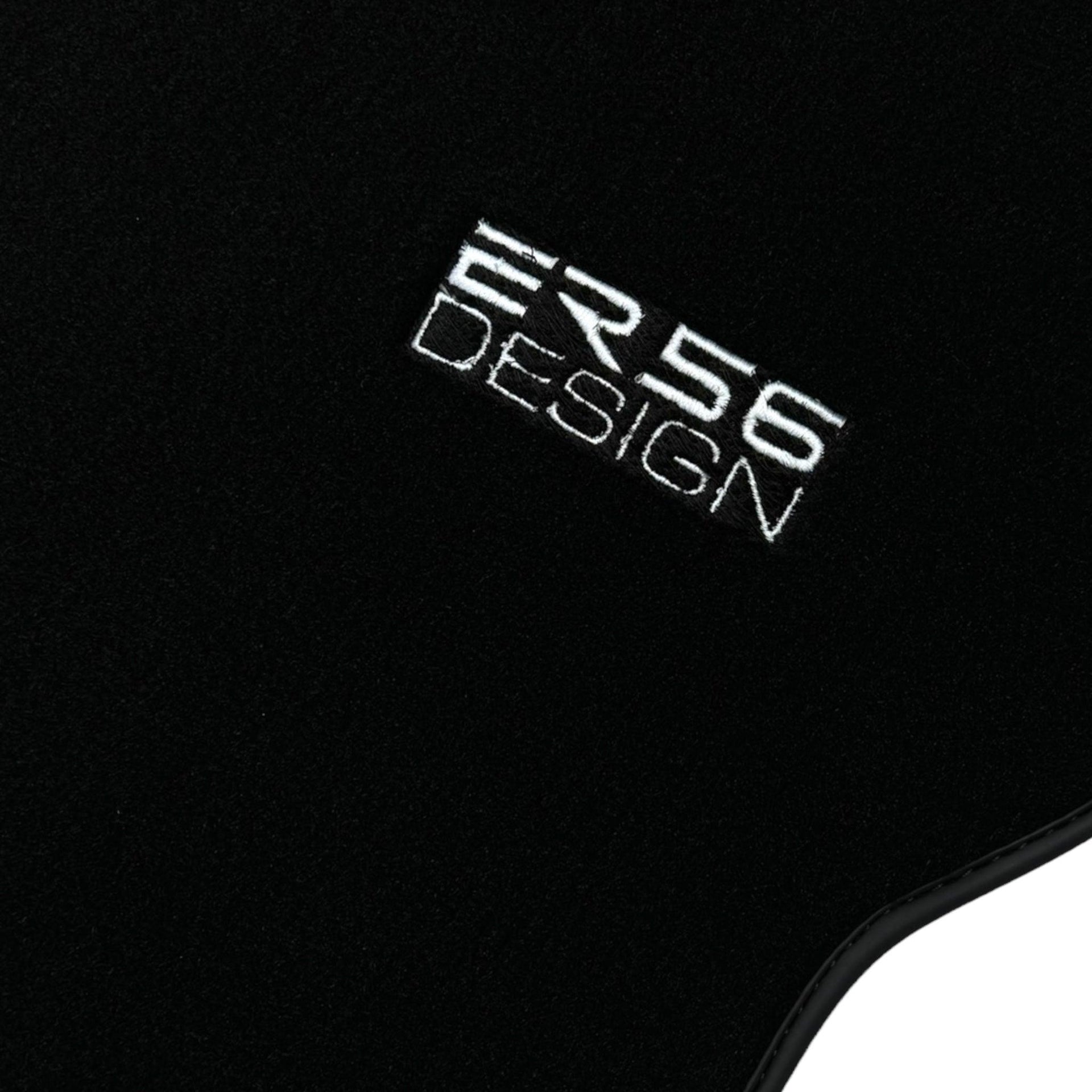 Black Floor Mats for Aston Martin V8 Vantage (2005–2023) ER56 Design - AutoWin