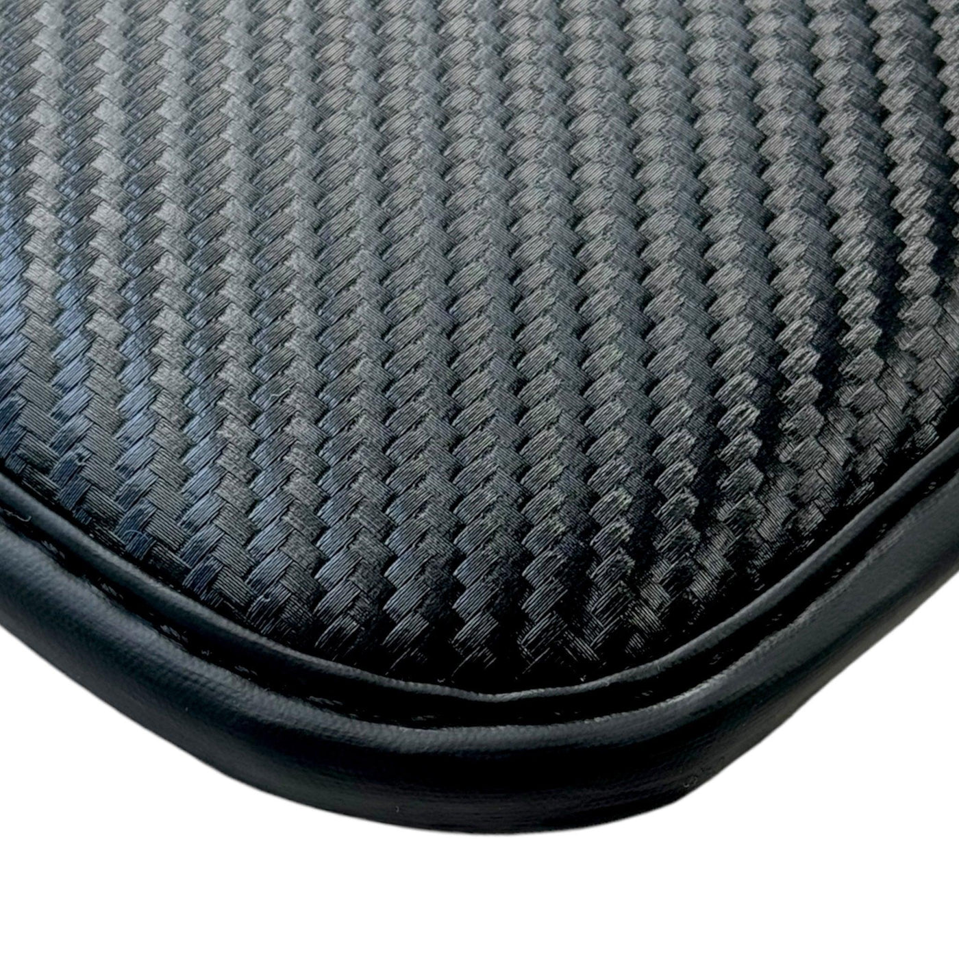 Carbon Fiber Black Floor Mats for Lamborghini Huracan STO - AutoWin