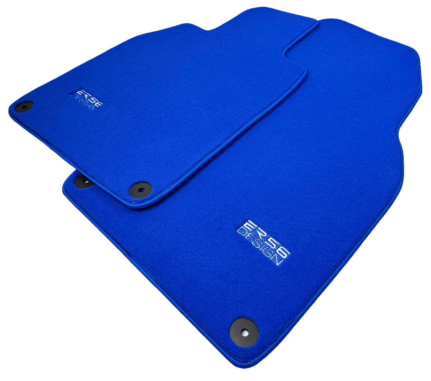 Blue Floor Mats for Porsche 718 Cayman (2017-2023) | Er56 Design - AutoWin