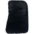 Black Sheepskin Floor Mats for Rolls-Royce Spectre (2023-2024) Orange Leather Trim - AutoWin