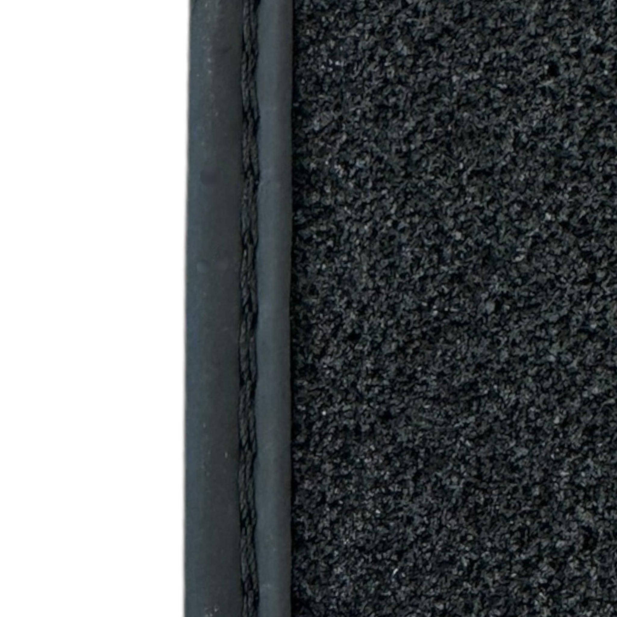 Dark Blue Floor Mats for Ferrari 360 Modena (1999-2005) with Alcantara Leather - AutoWin