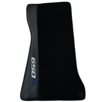 Black Floor Mats for McLaren 650S with Carbon | Right Hand Drive - AutoWin