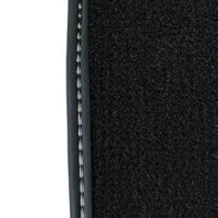Black Floor Mats for Toyota Yaris 2 3/5 Doors (2006-2011) - AutoWin