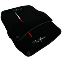 Black Floor Mats for Ferrari Portofino (2018-2023) Italian Edition - AutoWin