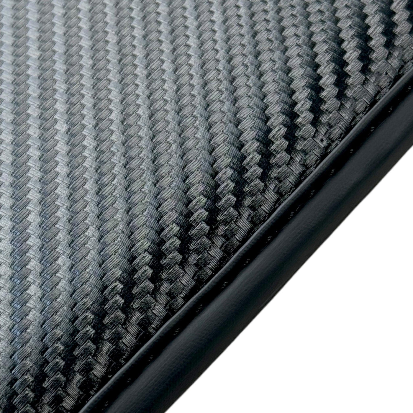 Carbon Fiber Black Floor Mats for Lamborghini Huracan STO - AutoWin
