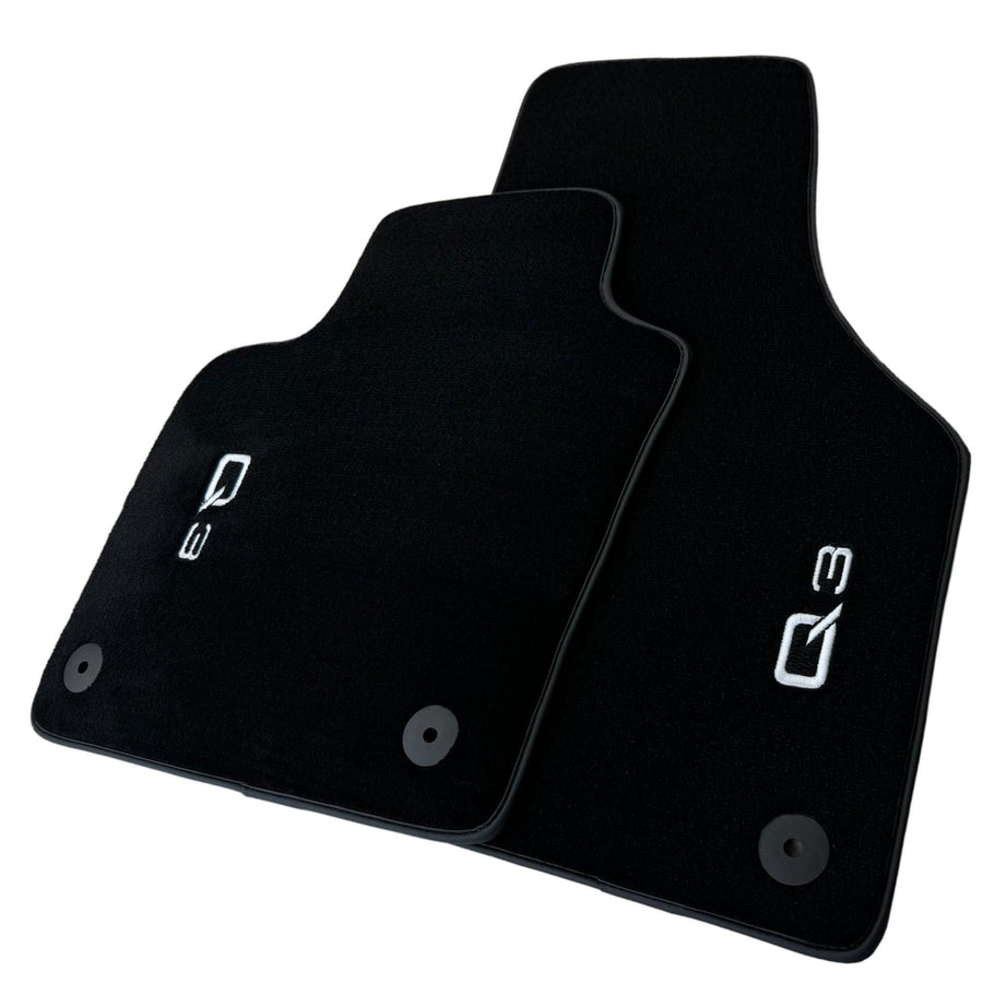 Black Floor Mats for Audi Q3 8U (2011-2018) - AutoWin