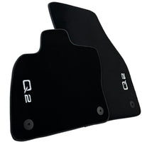 Black Floor Mats for Audi Q2 (2016-2020) - AutoWin