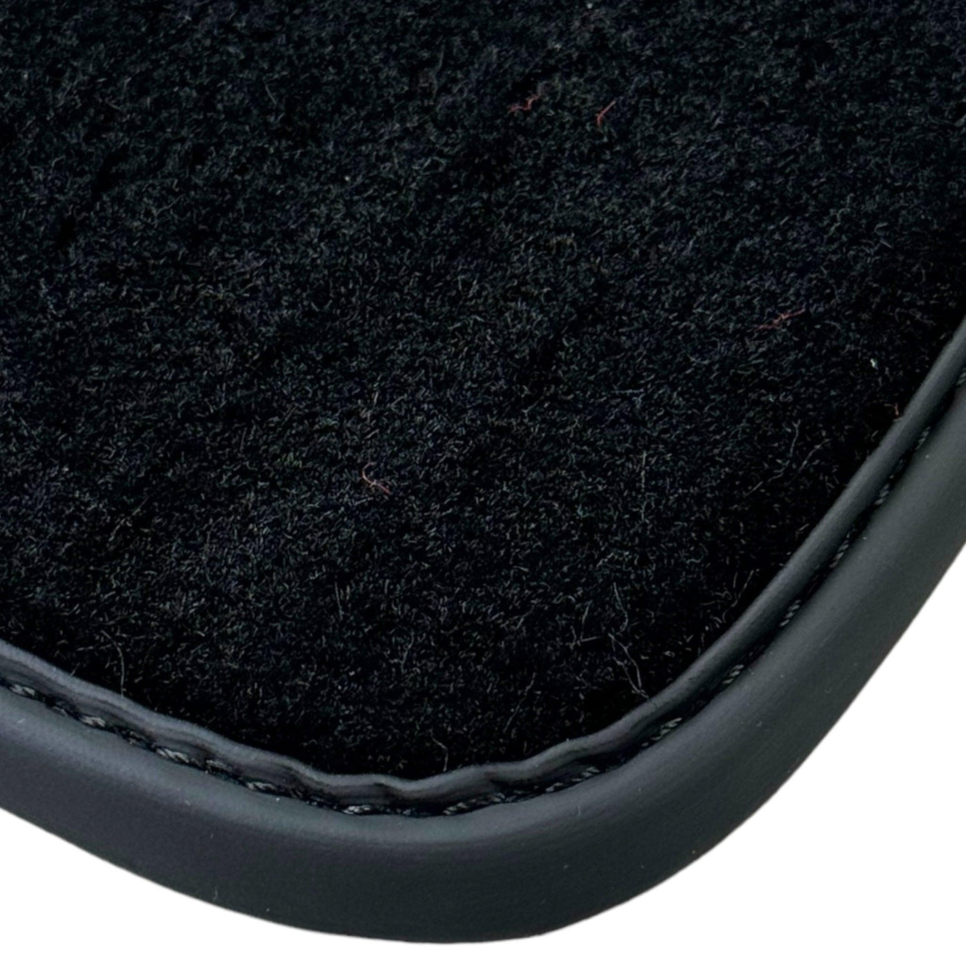 Black Floor Mats for Ferrari 296 GTS (2022-2024) with Carbon Fiber - AutoWin