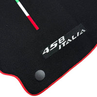 Floor Mats for Ferrari 458 Italia (2009-2015) with Red Trim - AutoWin