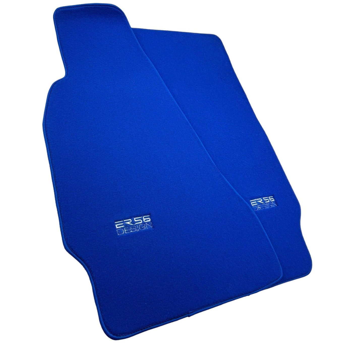 Blue Floor Mats for Aston Martin Vanquish (2012–2018) ER56 Design - AutoWin