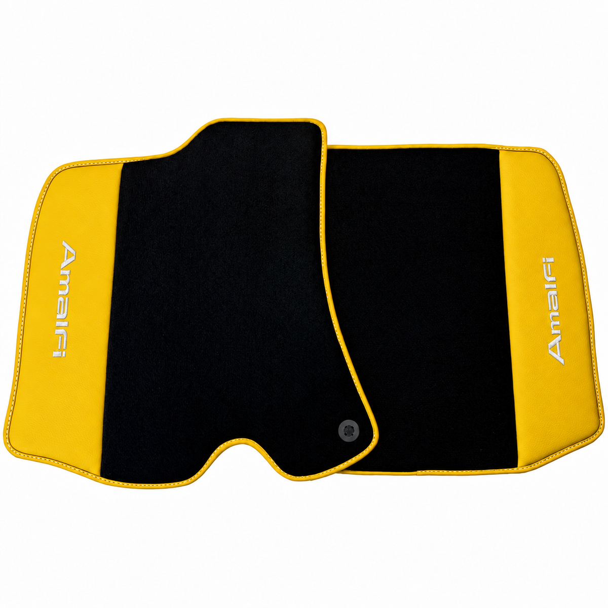 Customizable Leather Trunk Floor Mats with Single Diamond Pattern for Ferrari Roma (2021-2027)